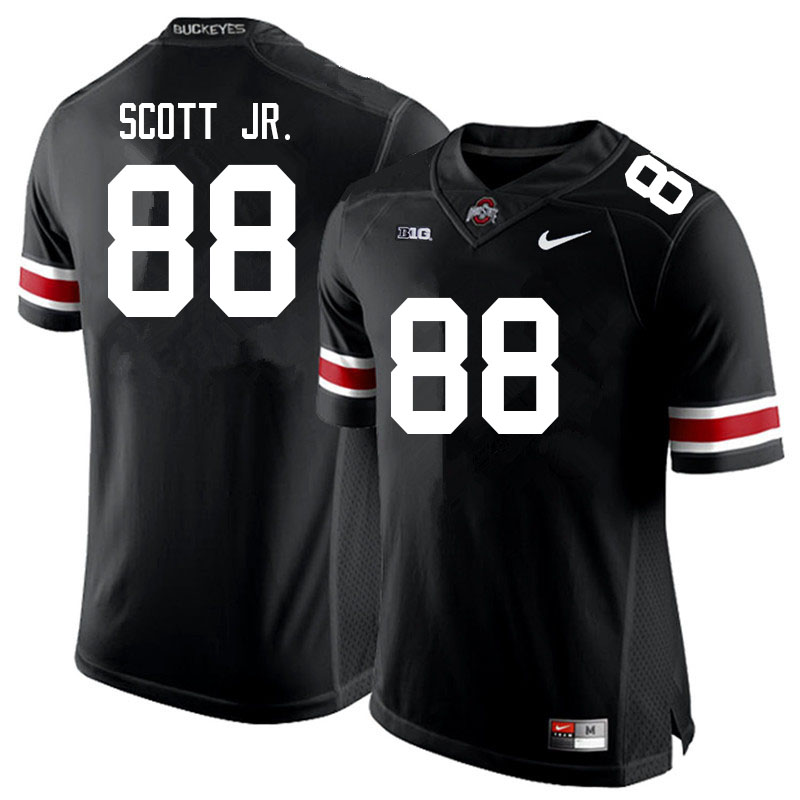 Ohio State Buckeyes #88 Gee Scott Jr. College Football Jerseys Sale-Black